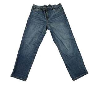 Chaps Jeans Women's Slim Boyfriend Denim Jeans Medium Wash Size 14/32